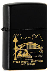 Zippo Sydney Harbour Black Matte - 94008