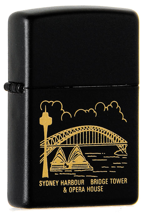 Zippo Sydney Harbour Black Matte - 94008