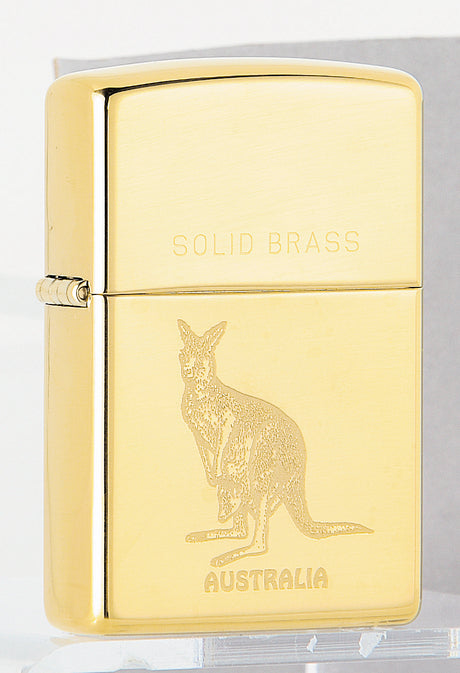 Zippo Australian Kangaroo High Polished Brass - 94012