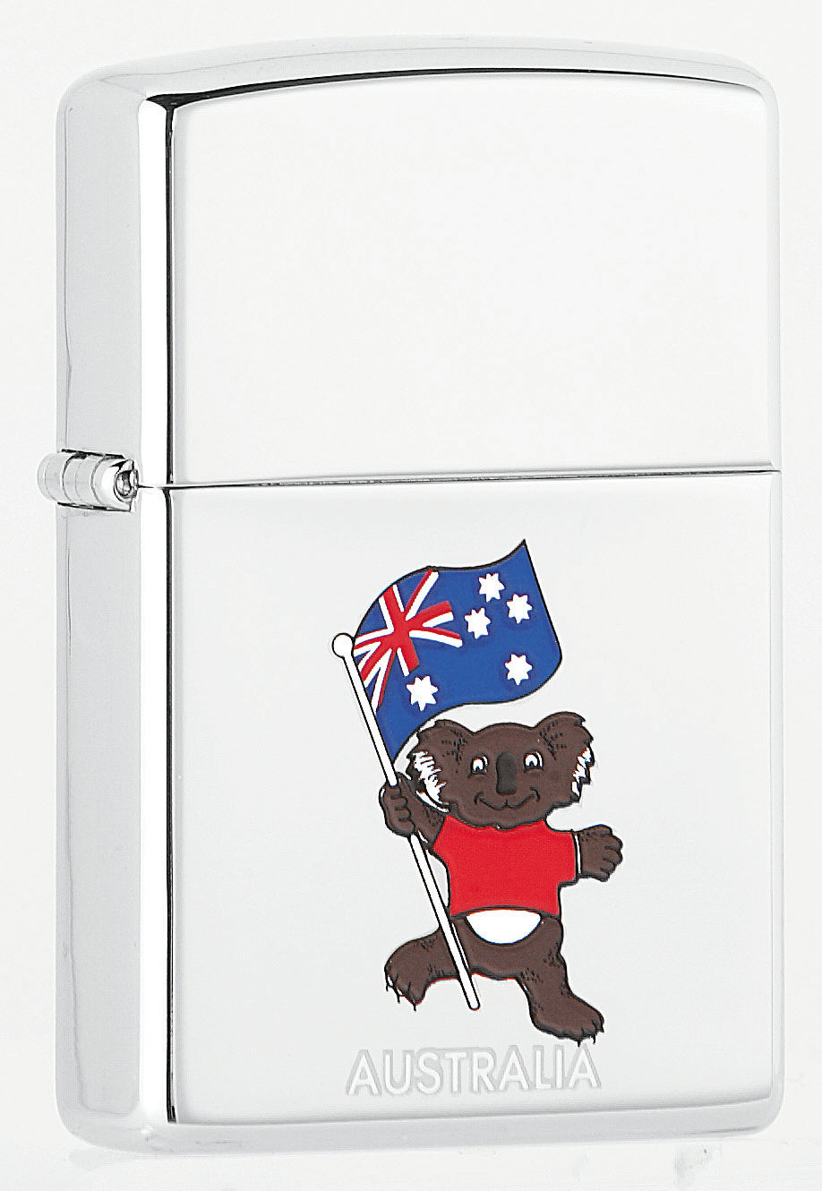Zippo Australian Koala with Flag High Polished Chrome - 94102