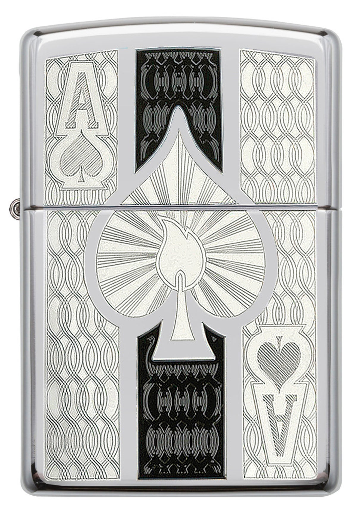 Zippo Ace High Polished Chrome - 94196