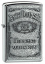 Zippo Jack Daniel's® Label Pewter Chip High Polished Chrome - 94237