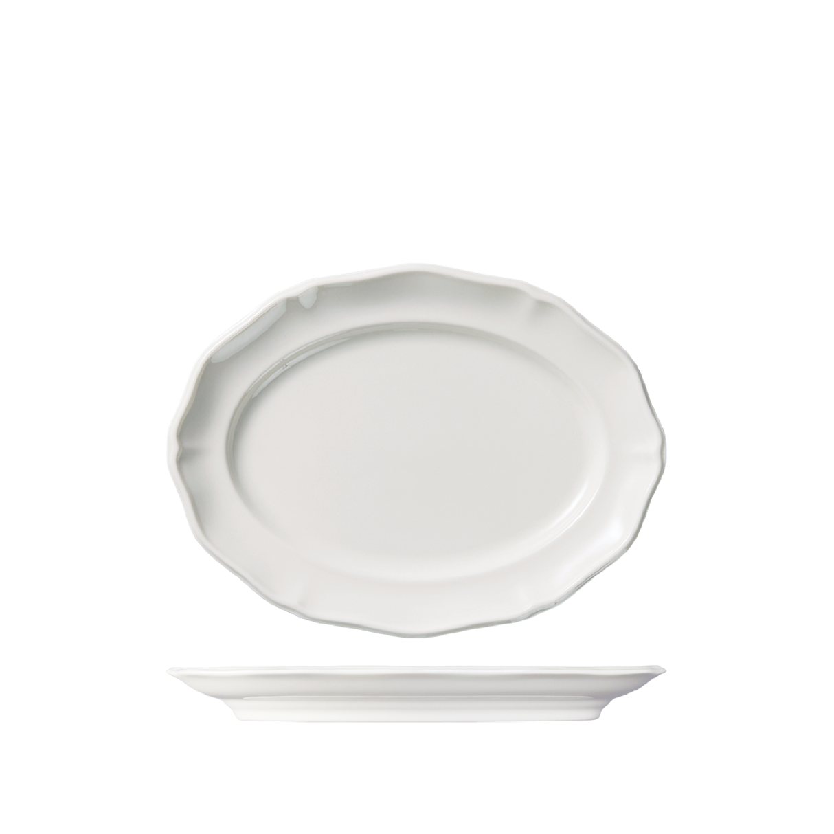 Oval Plate 250Mm