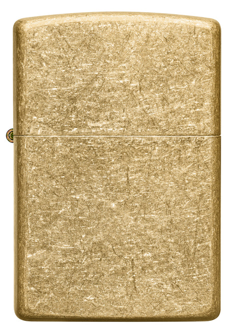 Zippo Tumbled Brass - 94477