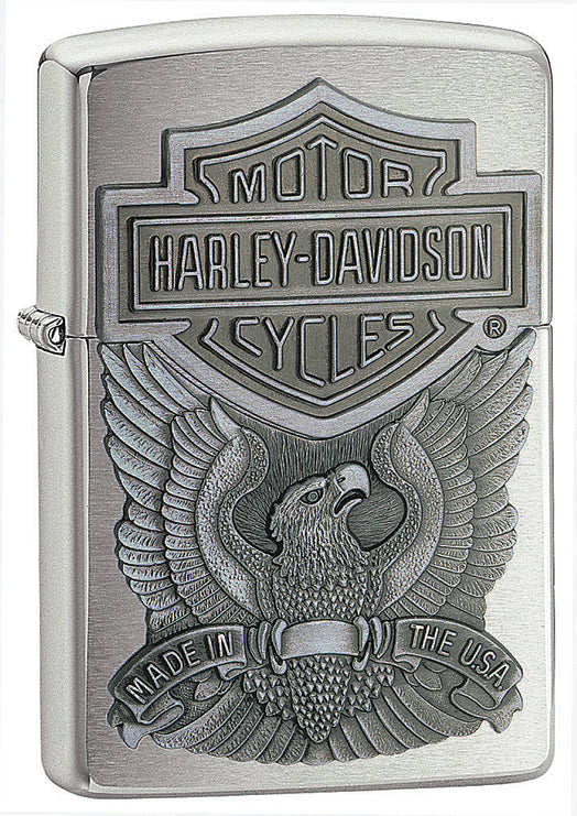Zippo Harley Davidson® Black Ice Eagle Logo - 94721