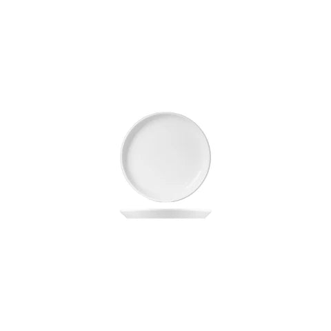 94800 - WHITE ALBUM ROUND FLARED COUPE PLATE 155x20mm (U3205) (Sold 