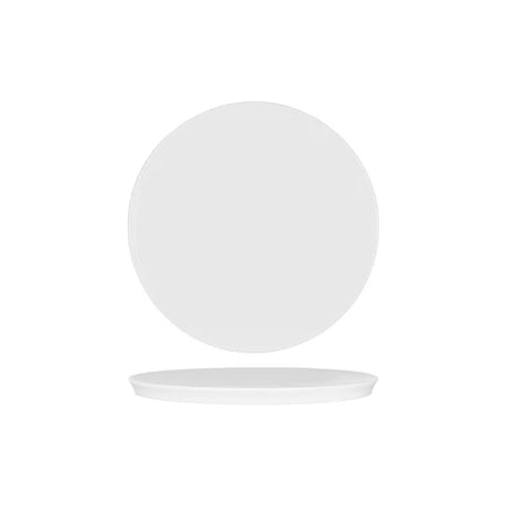 94832 - White Album Round Presentation Plate 220X15Mm (U3233) (Sold 