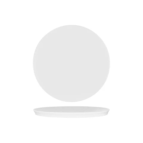 94833 - White Album Round Presentation Plate 265X15Mm (U3232) (Sold