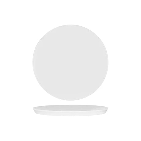 94833 - White Album Round Presentation Plate 265X15Mm (U3232) (Sold