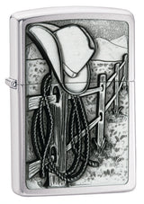 Zippo Prairie Brushed Chrome - 94879