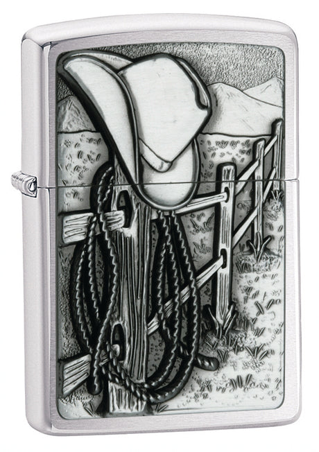 Zippo Prairie Brushed Chrome - 94879