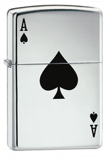 Zippo Lucky Ace High Polished Chrome - 95411
