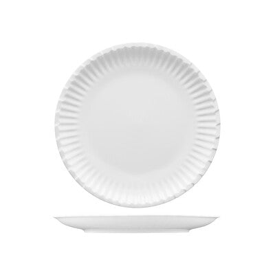 958010 - FORTESSA Plate-254mm - White (Set of 4)