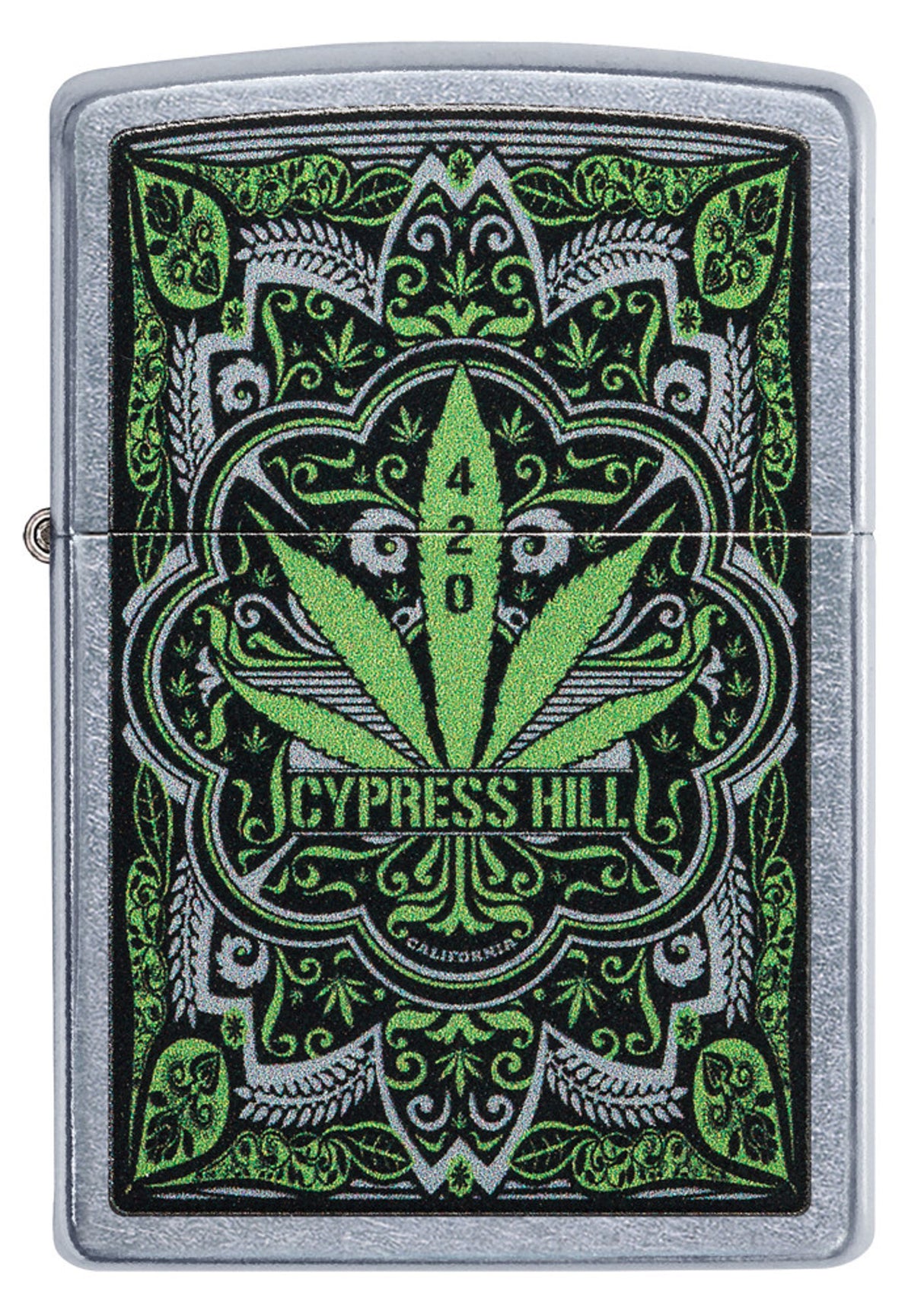Zippo Cypress Hill Street Chrome - 96010