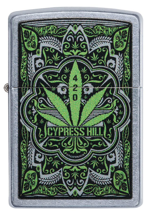 Zippo Cypress Hill Street Chrome - 96010
