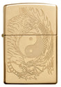 Zippo Ying Yang High Polished Brass - 96024