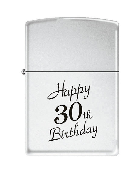 Zippo Happy 30th High Polished Chrome - 96038