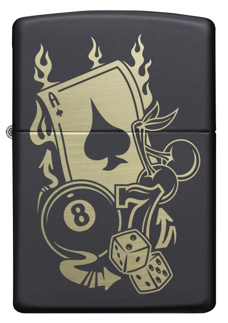 Zippo Casino Black Matte - 96257