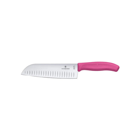6.8526.17L4B - Swiss Classic Santoku Knife, Fluted Edge 17cm (Box of 10)