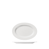 Oval Plate Wide Rim 220Mm