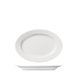 Oval Plate Wide Rim 260Mm