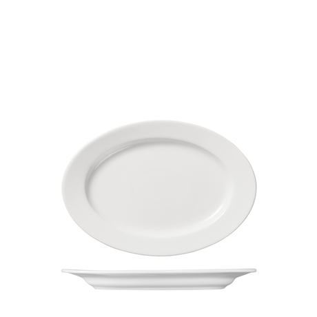 Oval Plate Wide Rim 260Mm