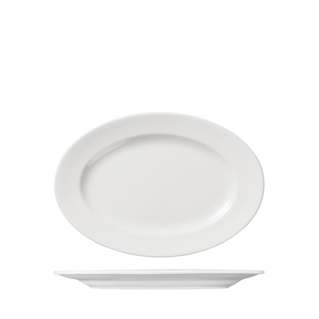 Oval Plate Wide Rim 280Mm