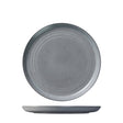 969081627 - Round Plate Coupe - Granite Grey Ariane (Set of 12)