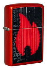 Zippo Red Flame Design