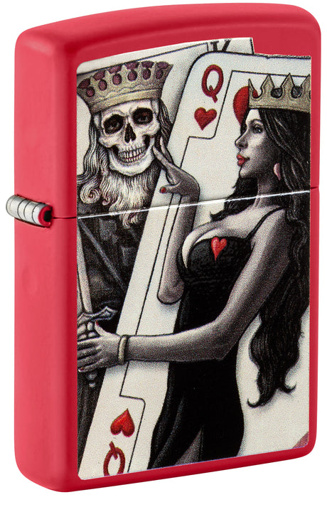 Zippo Skull King Queen Beauty - 97624