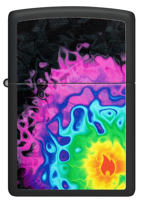 Zippo Pattern with Flame - 97733