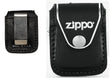 Zippo Black Leather Pouch with Clip - 98001