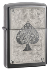 Zippo Lucky Ace Black Ice - 98323
