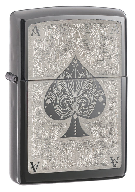 Zippo Lucky Ace Black Ice - 98323