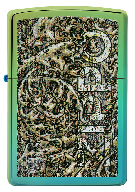 Zippo Colour Logo Teal - 98416