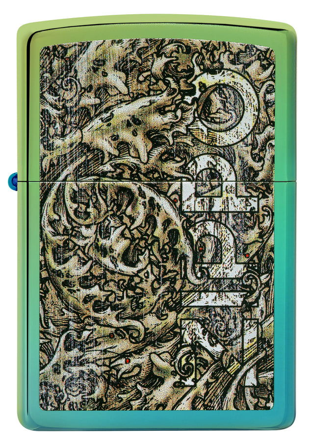 Zippo Colour Logo Teal - 98416