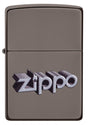 Zippo 3D Logo Black Ice - 98417
