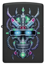 Zippo Cyber Skull Design - 98516