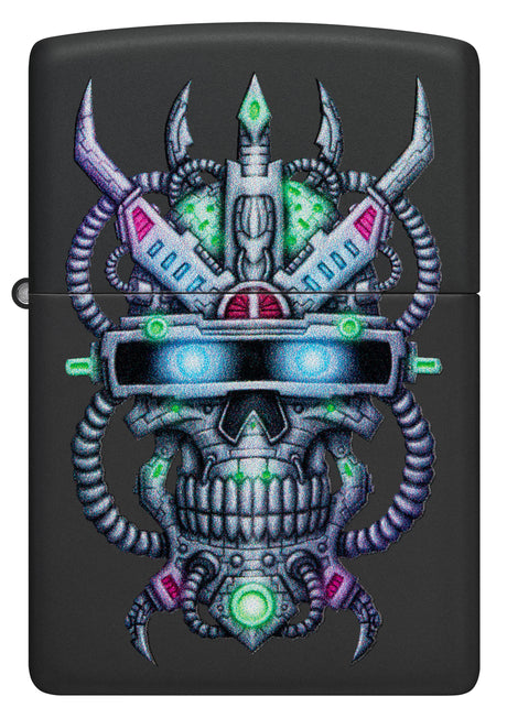 Zippo Cyber Skull Design - 98516