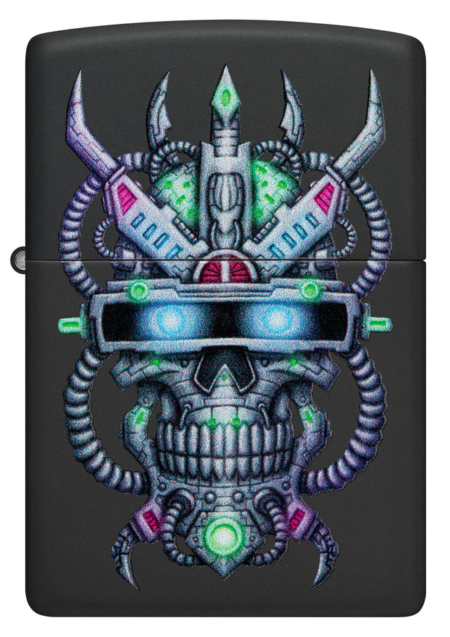 Zippo Cyber Skull Design - 98516