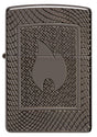 Zippo Pattern Design Black Ice - 98569