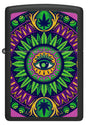 Zippo Cannabis Pattern Black Light - 98583