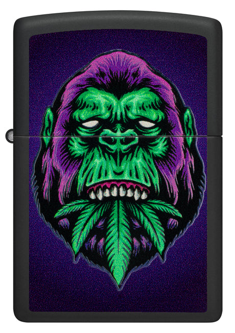 Zippo Cannabis Gorilla Black Light - 98585