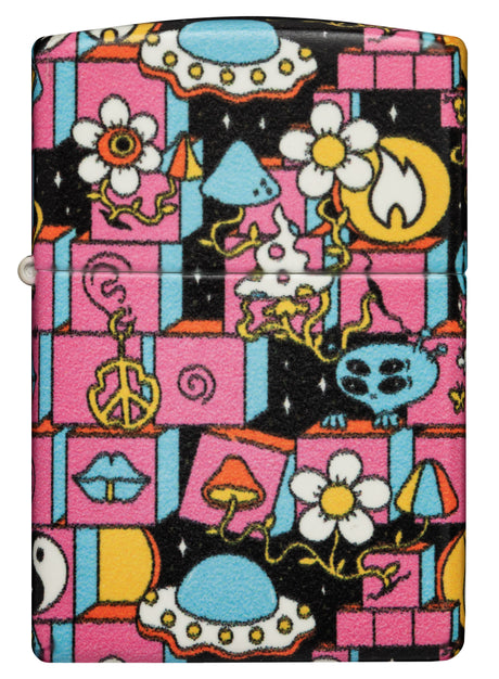 Zippo Glow in the Dark Abstract - 98779