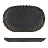 Oval Platter Coupe - Black (Sold in sets of 6)