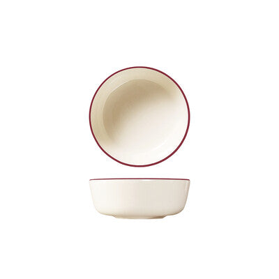 ID Fine Bowl 140mm - Maroon Band (Set of 12)