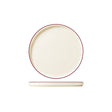 98850116 - ID Fine Plate 165mm - Maroon Band