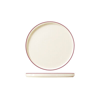 98850116 - ID Fine Plate 165mm - Maroon Band