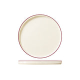 98850121 - ID Fine Plate 210mm - Maroon Band