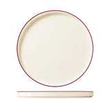 98850128 - ID Fine Plate 280mm - Maroon Band